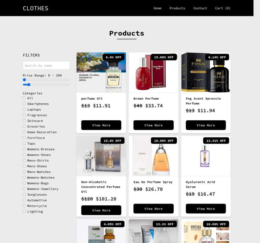 Fake Ecommerce